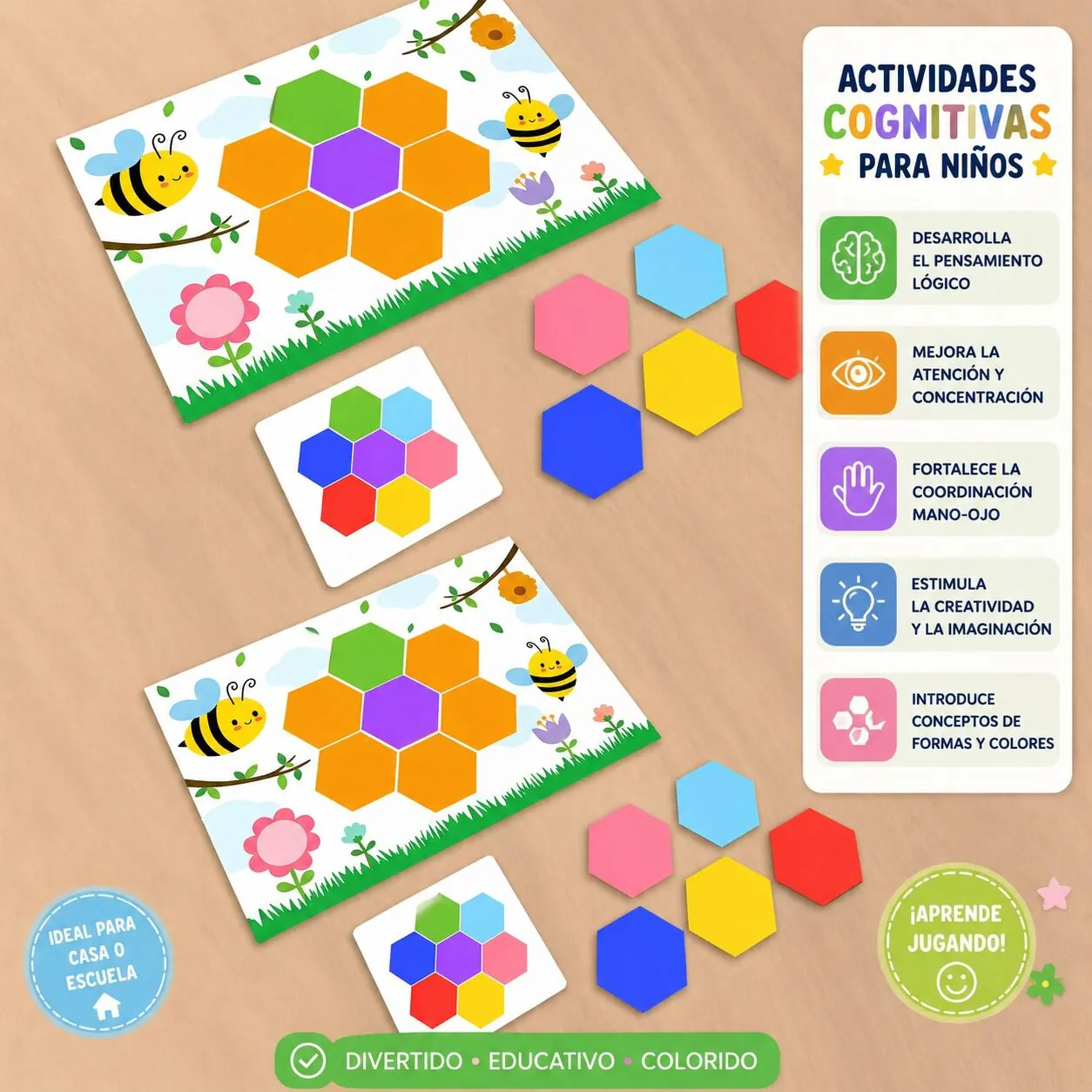 Muestra de actividades NeuroKids Pro